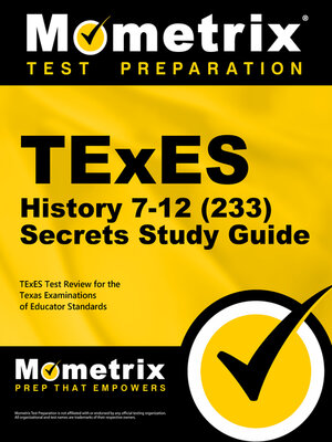 cover image of TExES History 7-12 (233) Secrets Study Guide